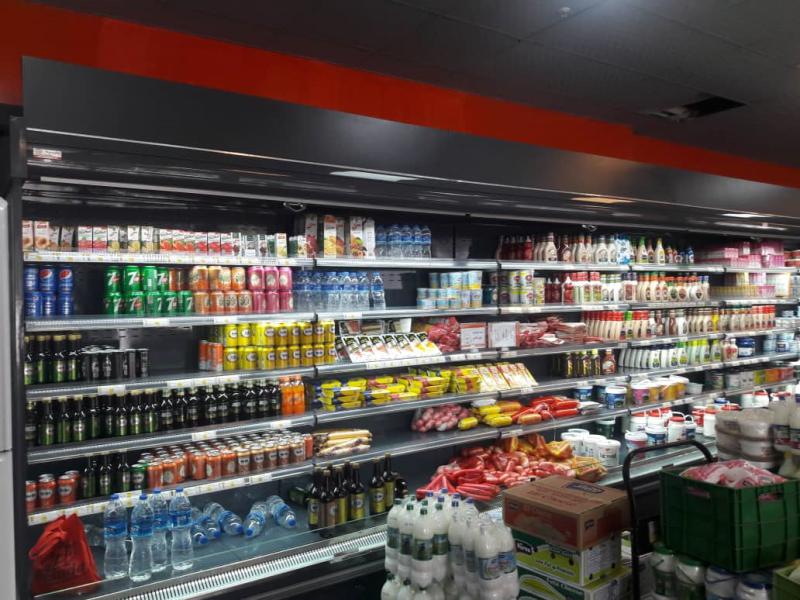 یخچال ایستاده پرده هوا