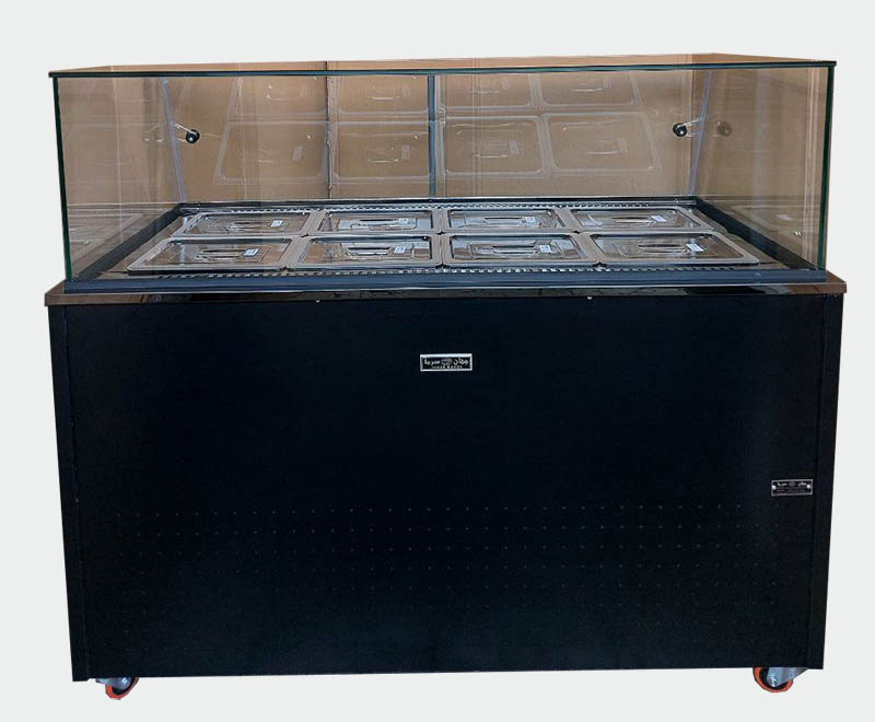 تاپینگ سالاد، ترشی و لبنیات